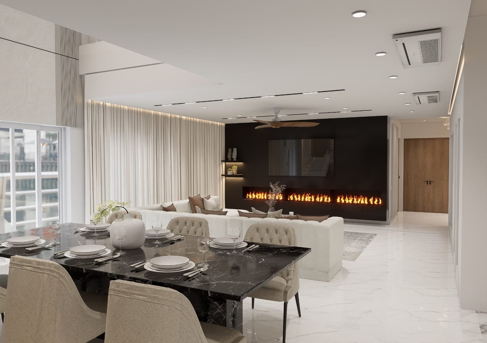 Modern Living Room Project
